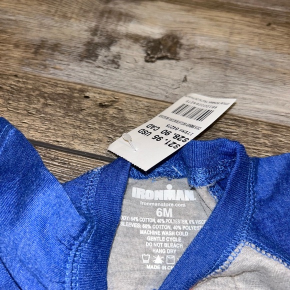 Ironman Baby Tee and Onesie NWT - Picture 3 of 3